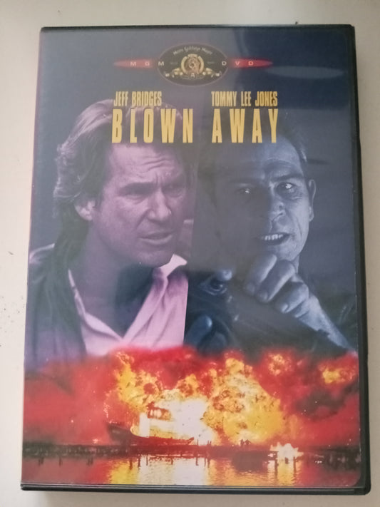 Blown Away, DVD Movie, Tommy Lee Jones Fullscreen, Widescreen, Rated R, USED