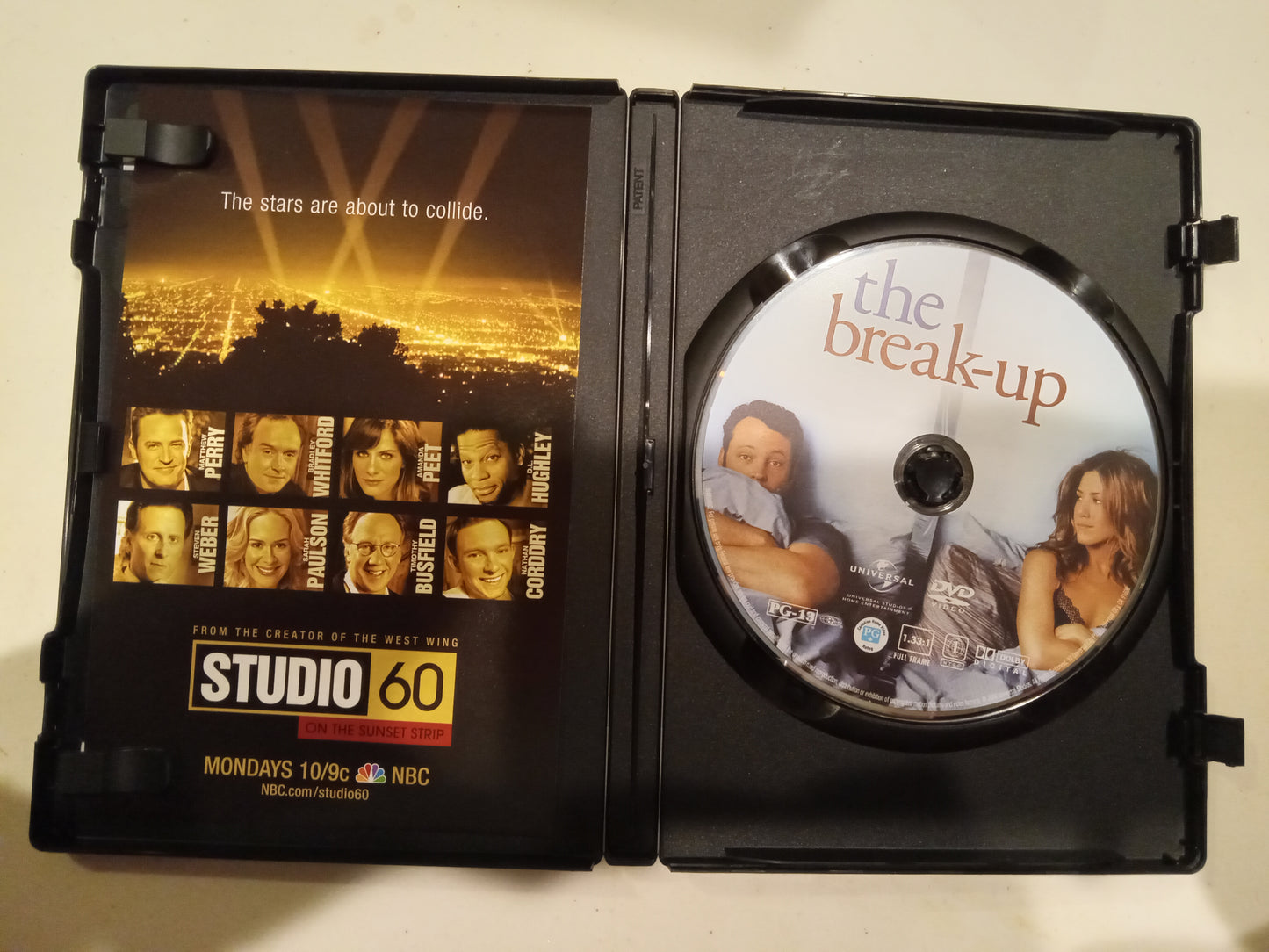The Break Up, DVD Movie, Jennifer Aniston Fullscreen/Widescreen, Rated PG-13, USED