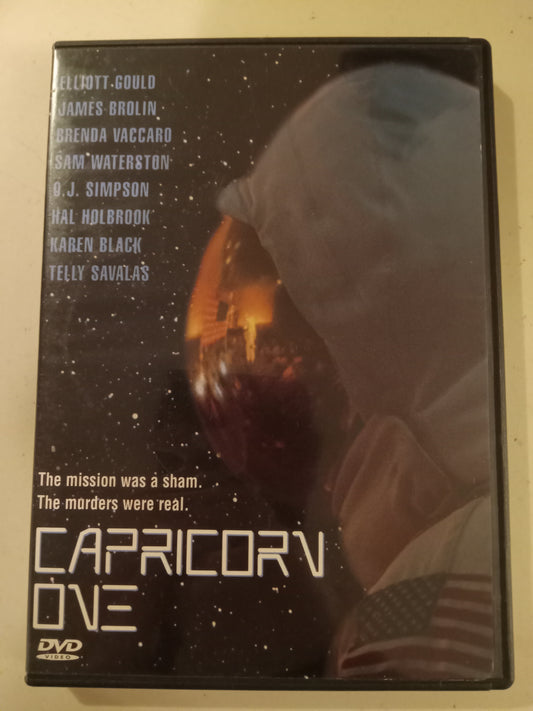 Capricorn One, DVD Movie, O.J. Simpson Widescreen, Rated PG, USED