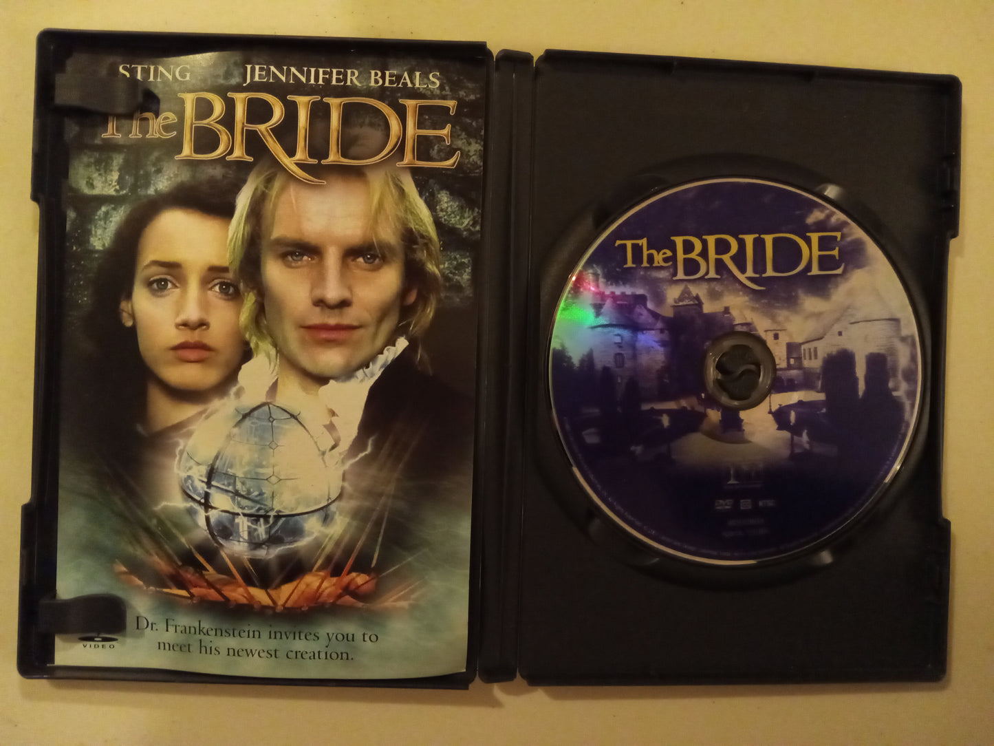 The Bride, DVD Movie, Sting Widescreen, Rated PG-13, USED