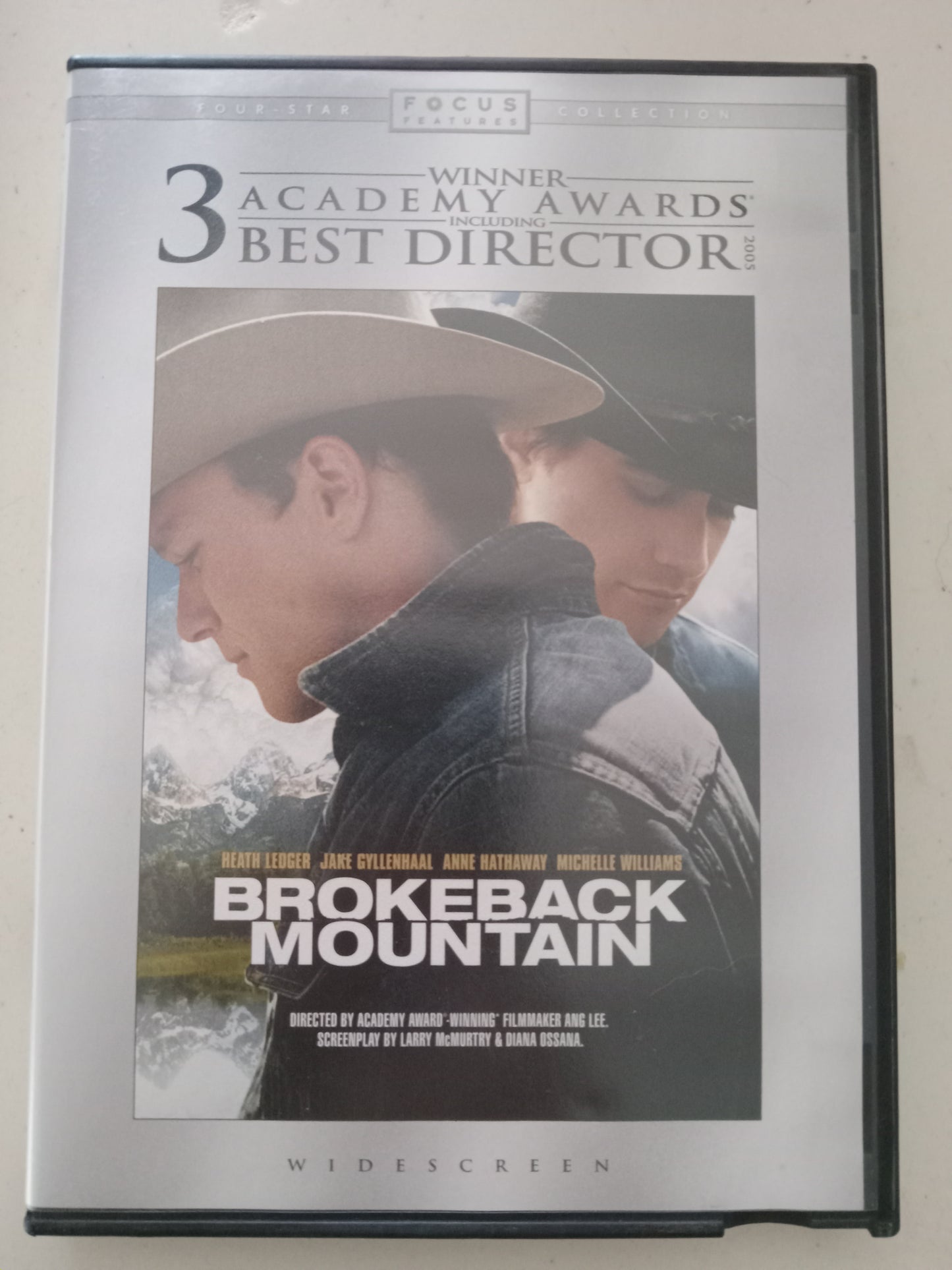 BrokeBack Mountain, DVD Movie, Heath Ledger Widescreen, Rated R, USED