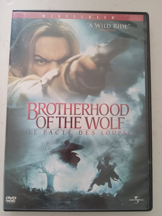 Brotherhood Of The Wolf, DVD Movie, Vincent Cassel Widescreen, Rated R, USED