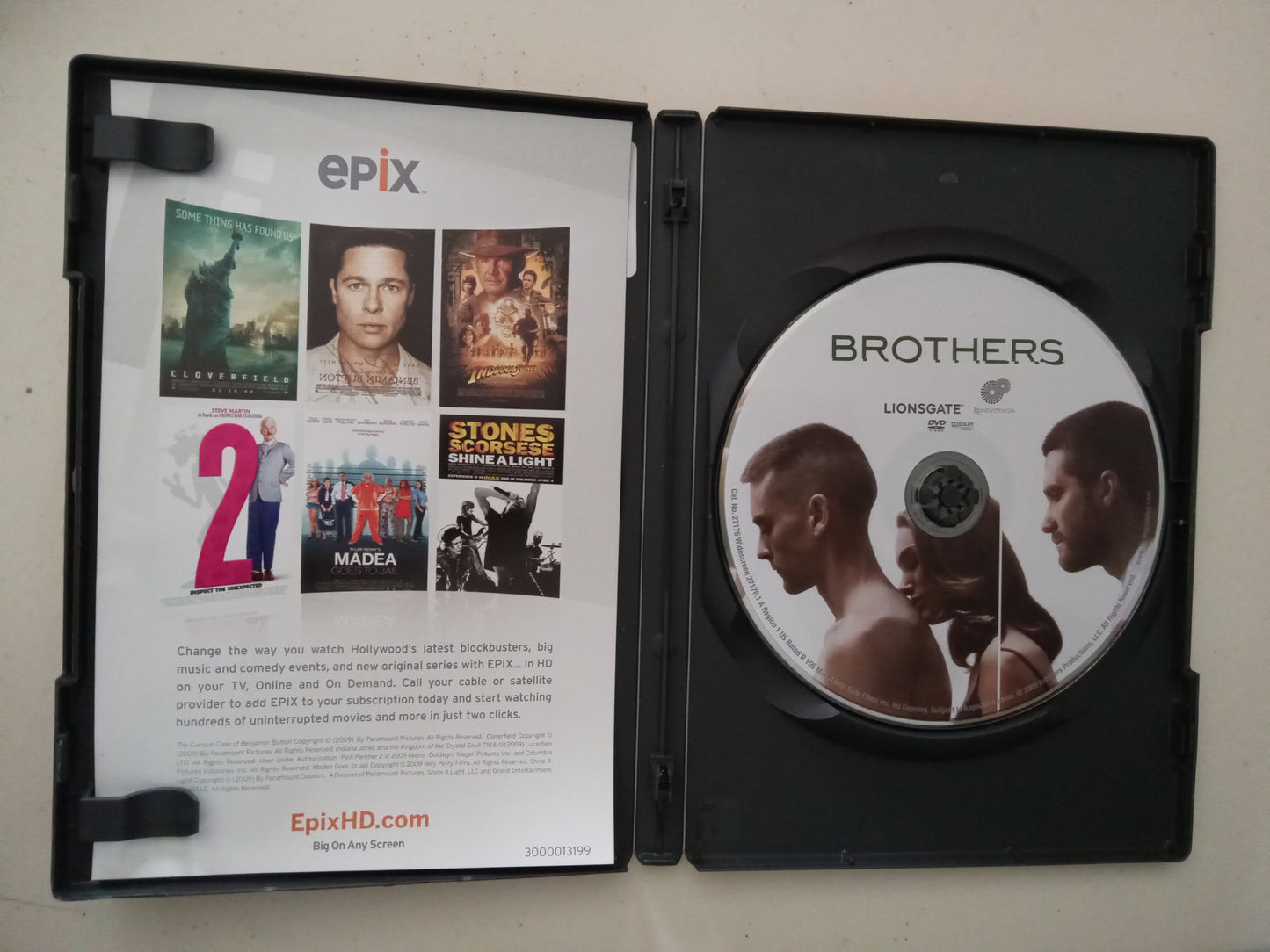 Brothers, DVD Movie, Tobey Maguire Widescreen, Rated R, USED