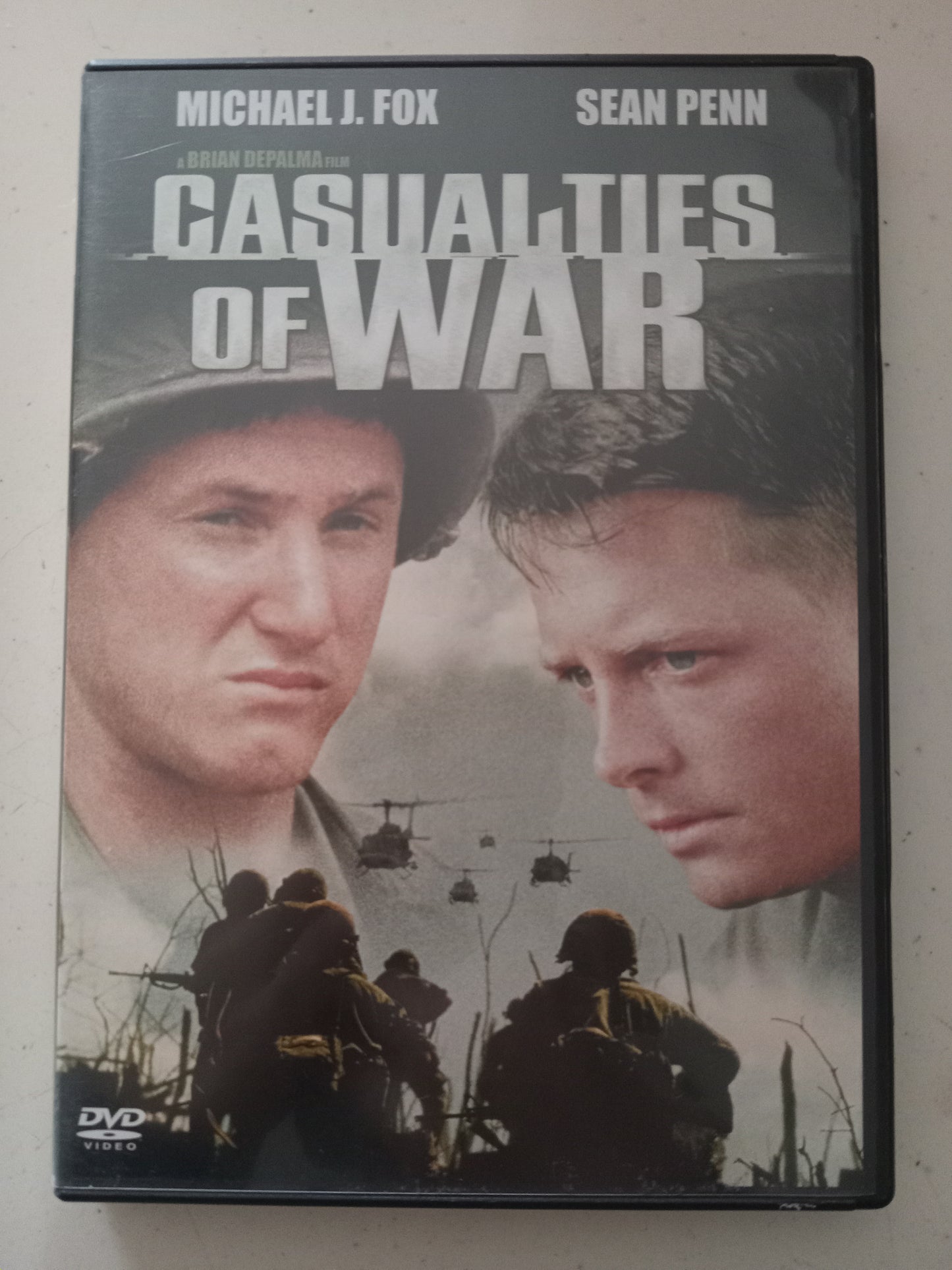 Casualties Of War, DVD Movie, Michael J Fox Widescreen, Rated R, USED