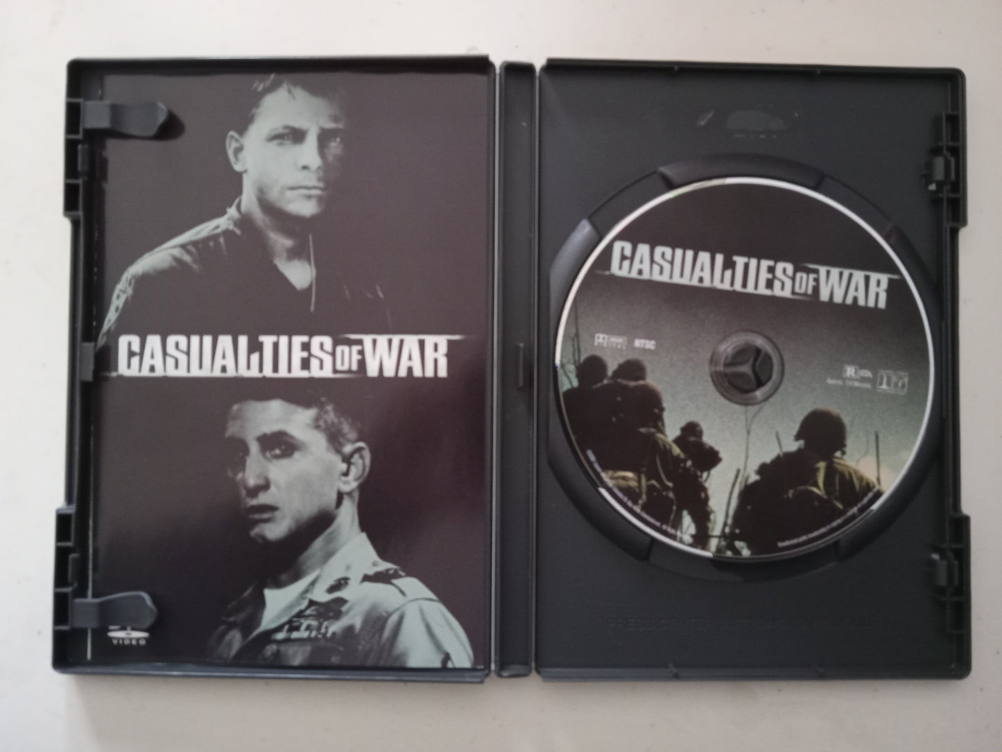 Casualties Of War, DVD Movie, Michael J Fox Widescreen, Rated R, USED