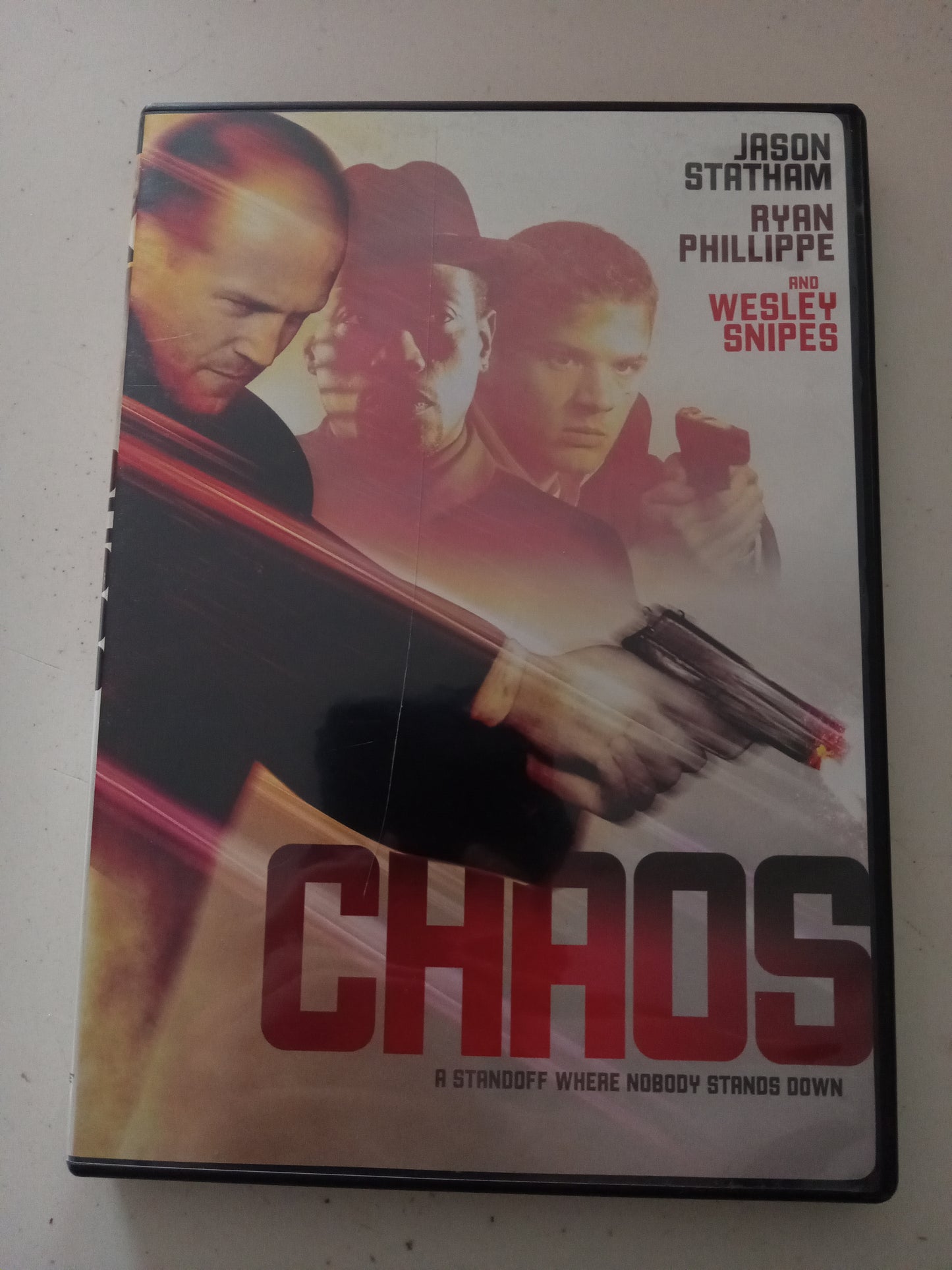Chaos, DVD Movie, Jason Statham Widescreen, Rated R, USED