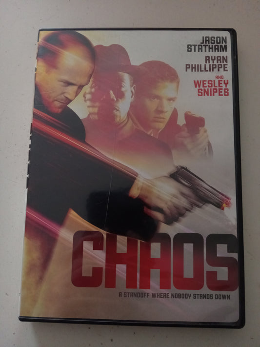 Chaos, DVD Movie, Jason Statham Widescreen, Rated R, USED