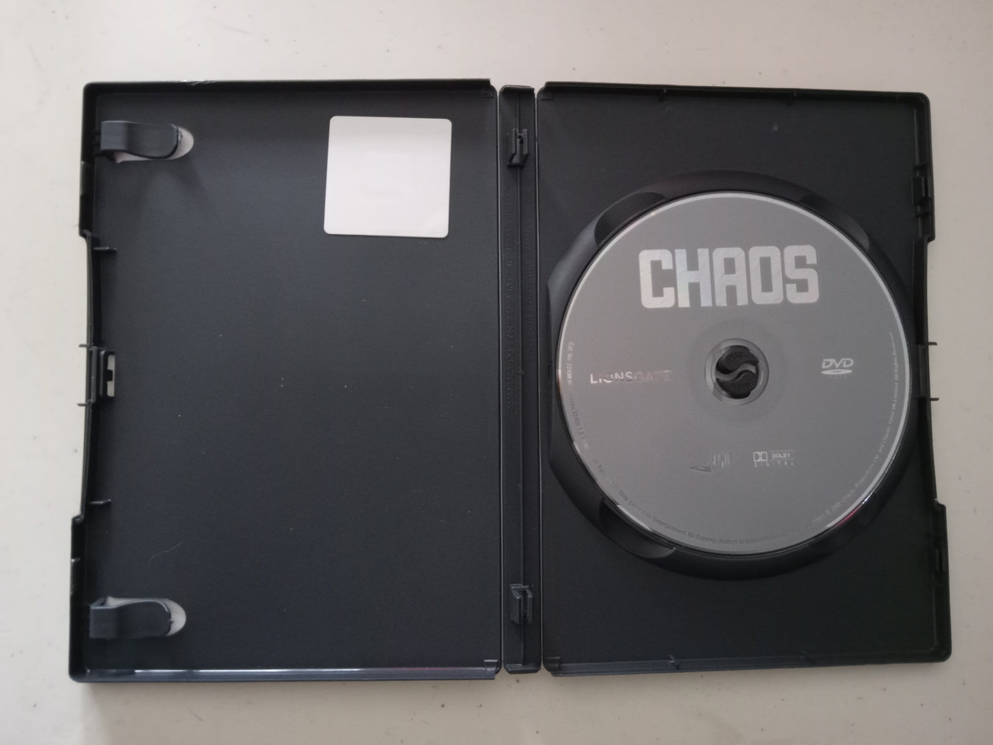 Chaos, DVD Movie, Jason Statham Widescreen, Rated R, USED