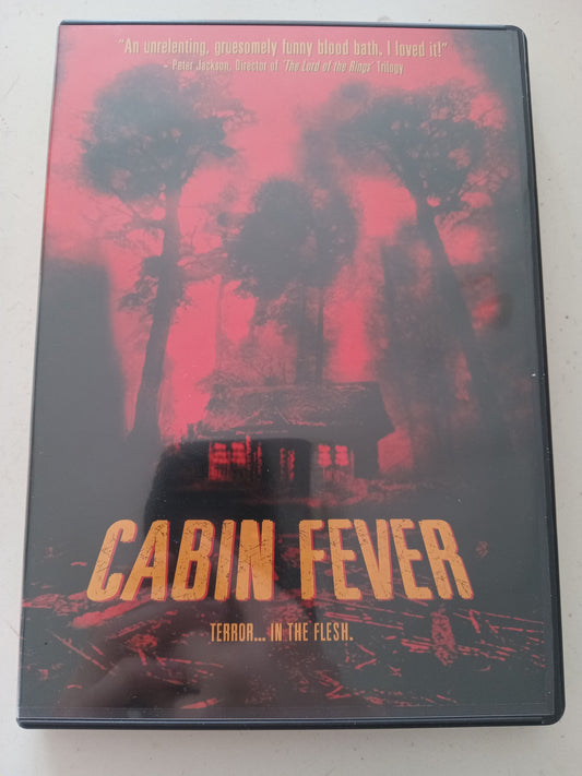 Cabin Fever, DVD Movie, Rider Strong Widescreen, Rated R, USED