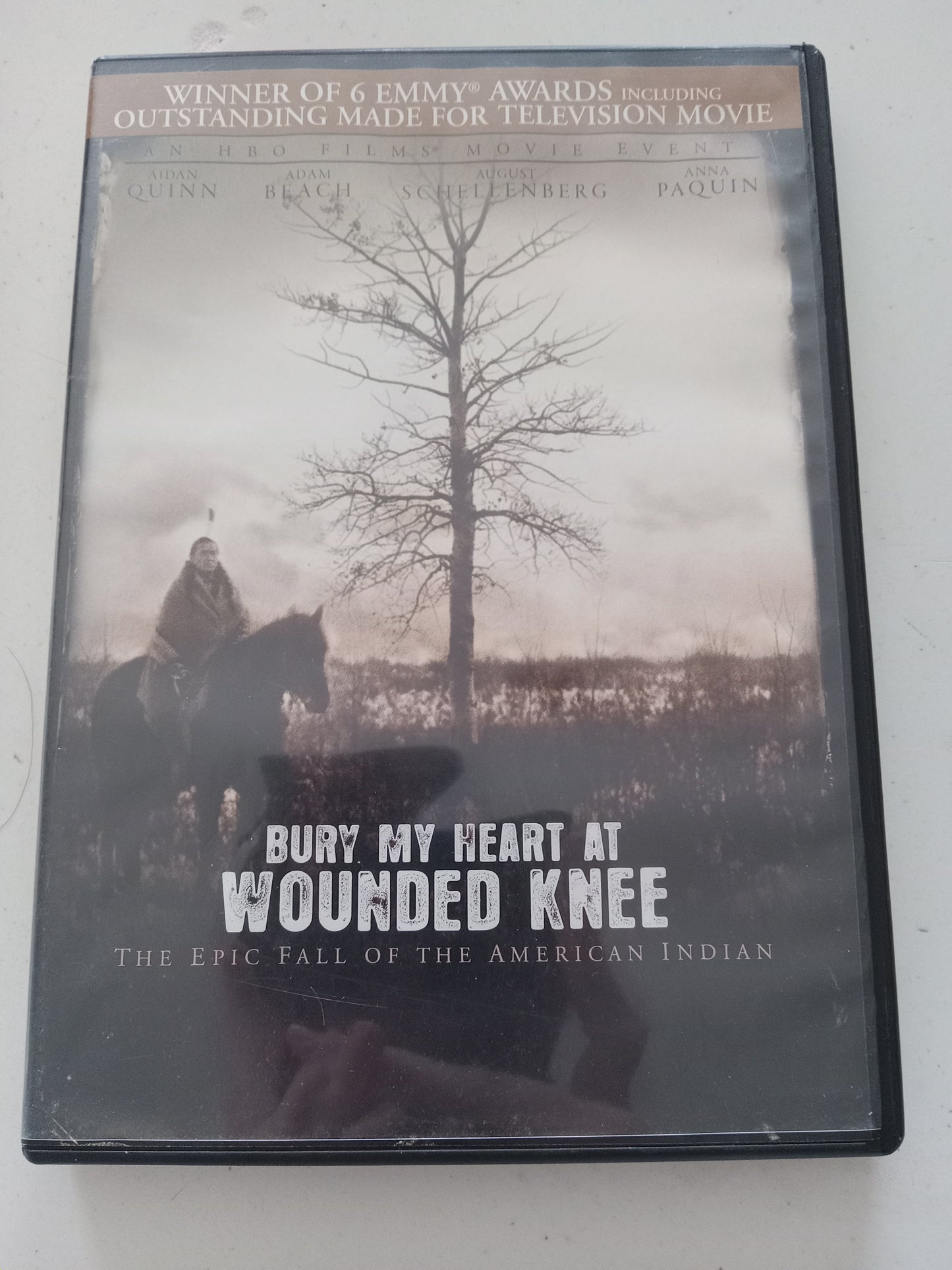 Bury My Heart At Wounded Knee, DVD Movie, Aidan Quinn Widescreen, Not-Rated, USED