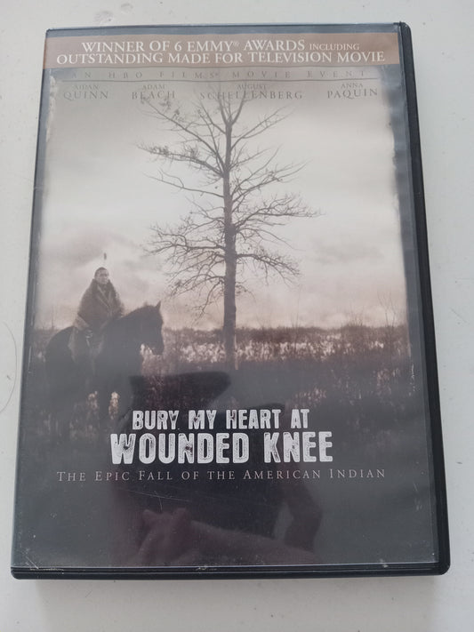 Bury My Heart At Wounded Knee, DVD Movie, Aidan Quinn Widescreen, Not-Rated, USED
