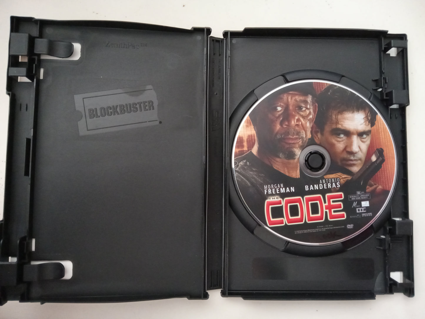 The Code, DVD Movie, Antonio Banderas Widescreen, Rated R, USED