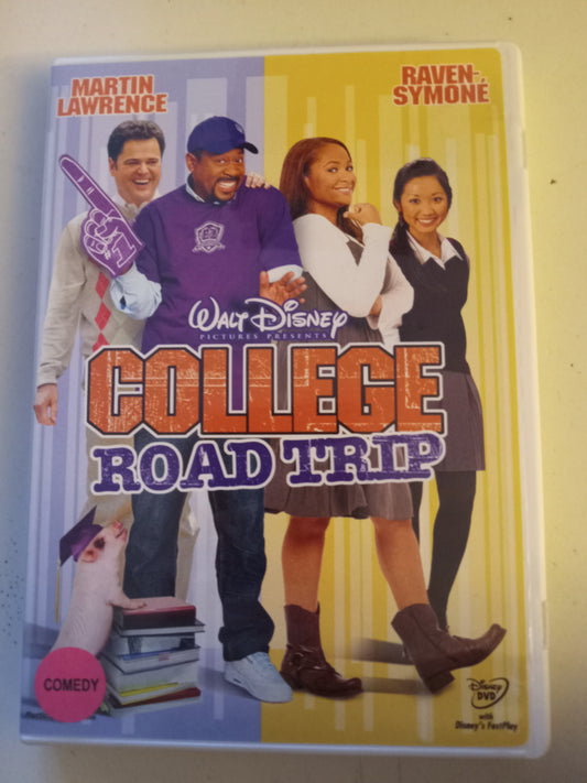 College Road Trip, DVD Movie, Martin Lawrence Fullscreen, Widescreen, Rated G, USED