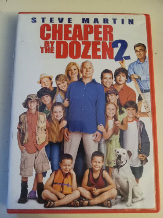 Cheaper By The Dozen 2, DVD Movie, Steve Martin Fullscreen, Widescreen, Rated PG, USED