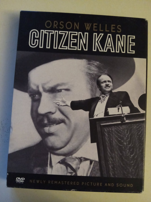 Citizen Kane, 2 Disc DVD Movie, Orson Wells Fullscreen, Rated PG, USED