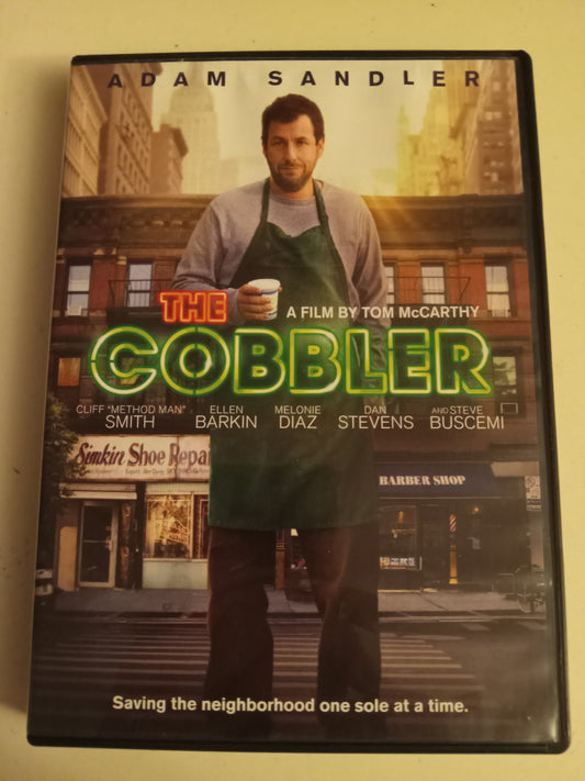 The Cobbler, DVD Movie, Adam Sandler Widescreen, Rated PG-13, USED
