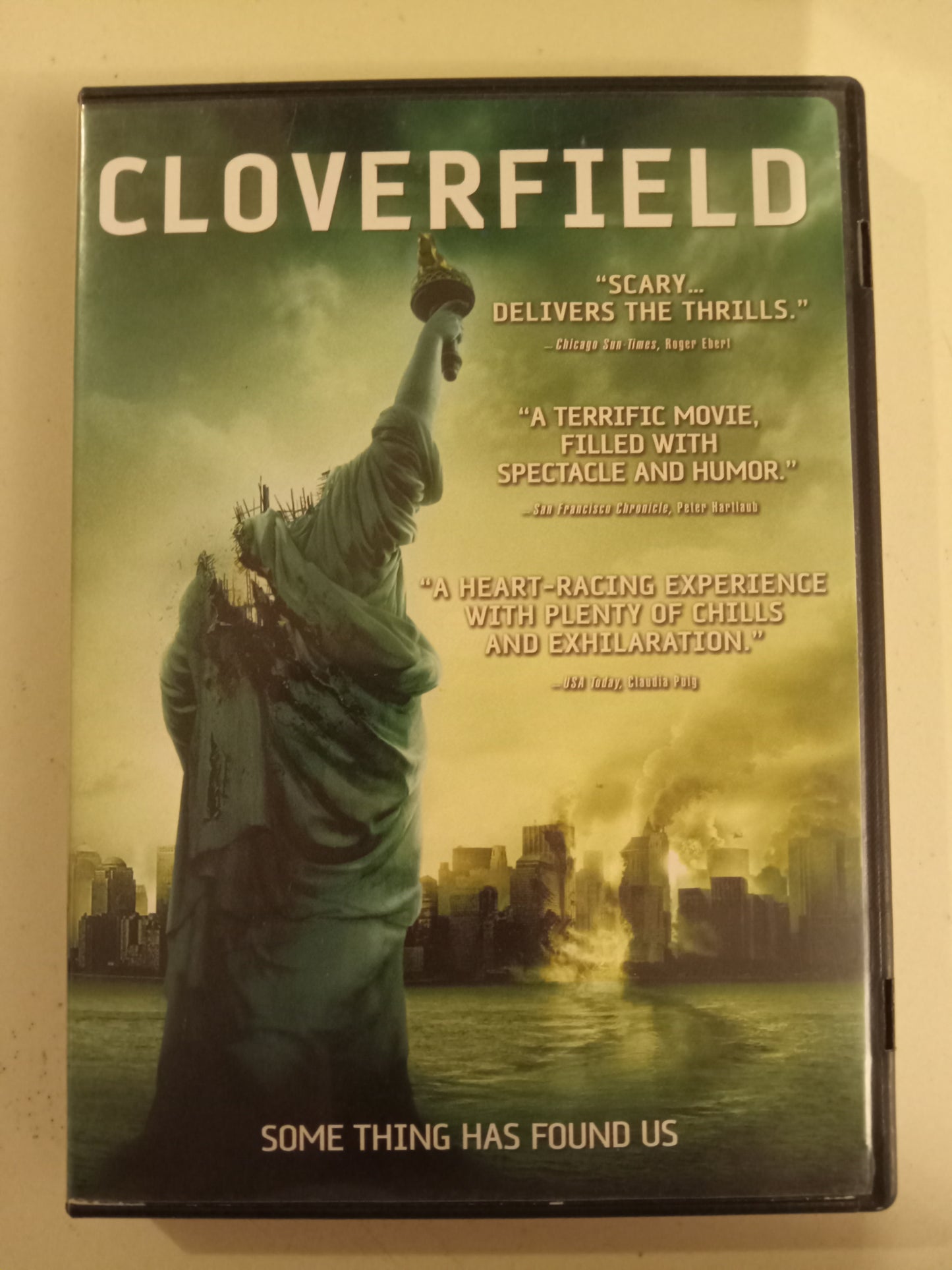 Cloverfield, DVD Movie, Lizzy Caplan Widescreen, Rated PG-13, USED