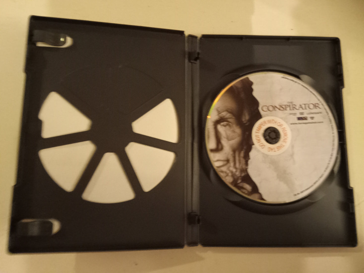 The Conspirator, DVD Movie, James McAvoy Widescreen, Rated PG-13, USED
