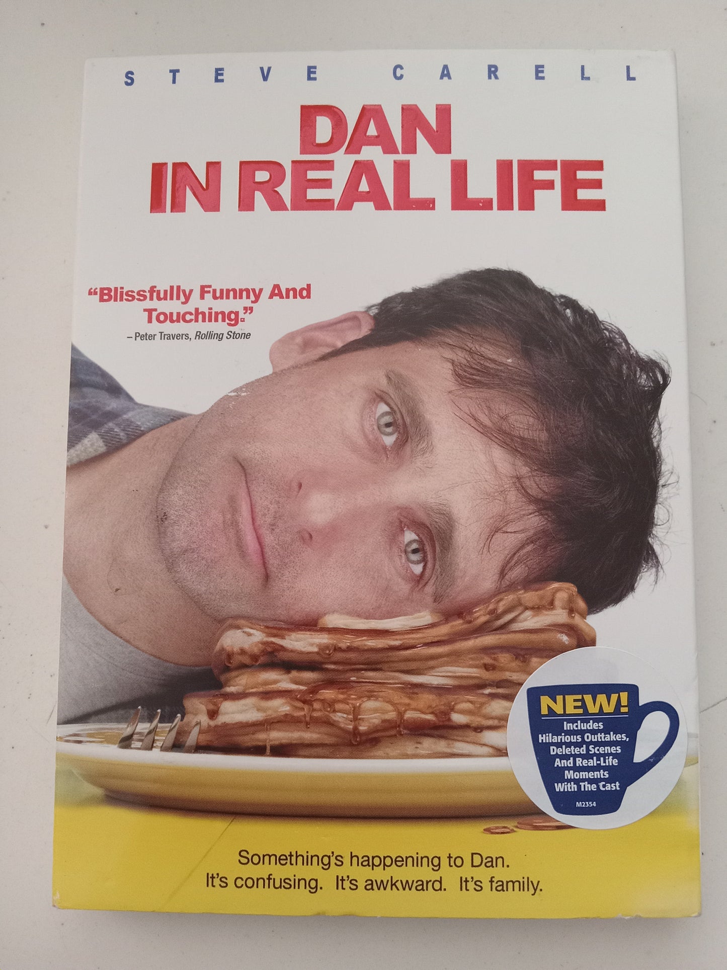Dan In Real Life, DVD Movie, Steve Carell Widescreen, Rated PG-13, USED,  NEW