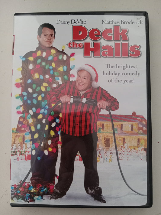 Deck The Halls, DVD Movie, Danny DeVito Fullscreen, Widescreen, Rated PG, USED