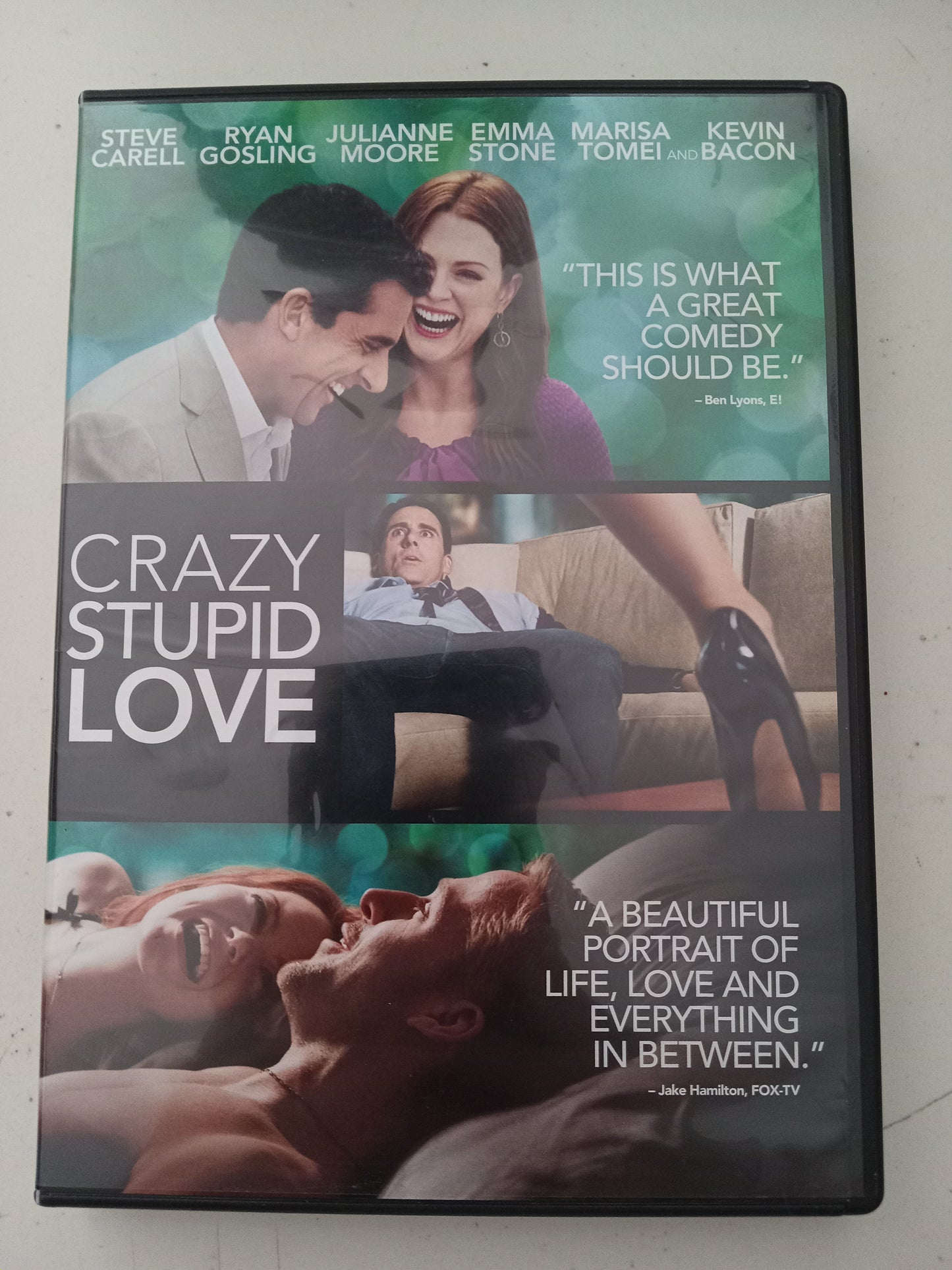 Crazy Stupid Love, DVD Movie, Steve Carell Widescreen, Rated PG-13, USED