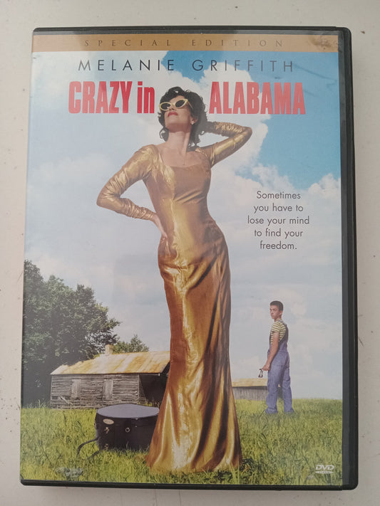 Crazy In Alabama, DVD Movie, Melanie Griffith Widescreen, Rated PG-13, USED