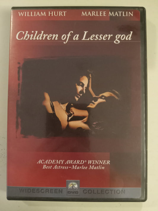 Children Of A Lesser God, DVD Movie, William Hurt Widescreen, Rated R, USED