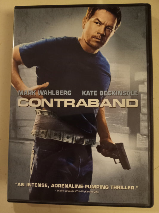 Contraband, DVD Movie, Mark Wahlberg Widescreen, Rated R, USED