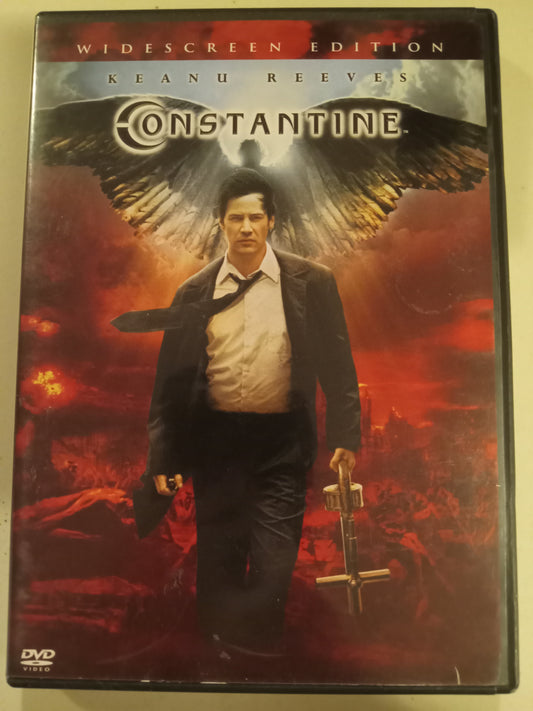 Constantine, DVD Movie, Keanu Reeves Widescreen, Rated R, USED