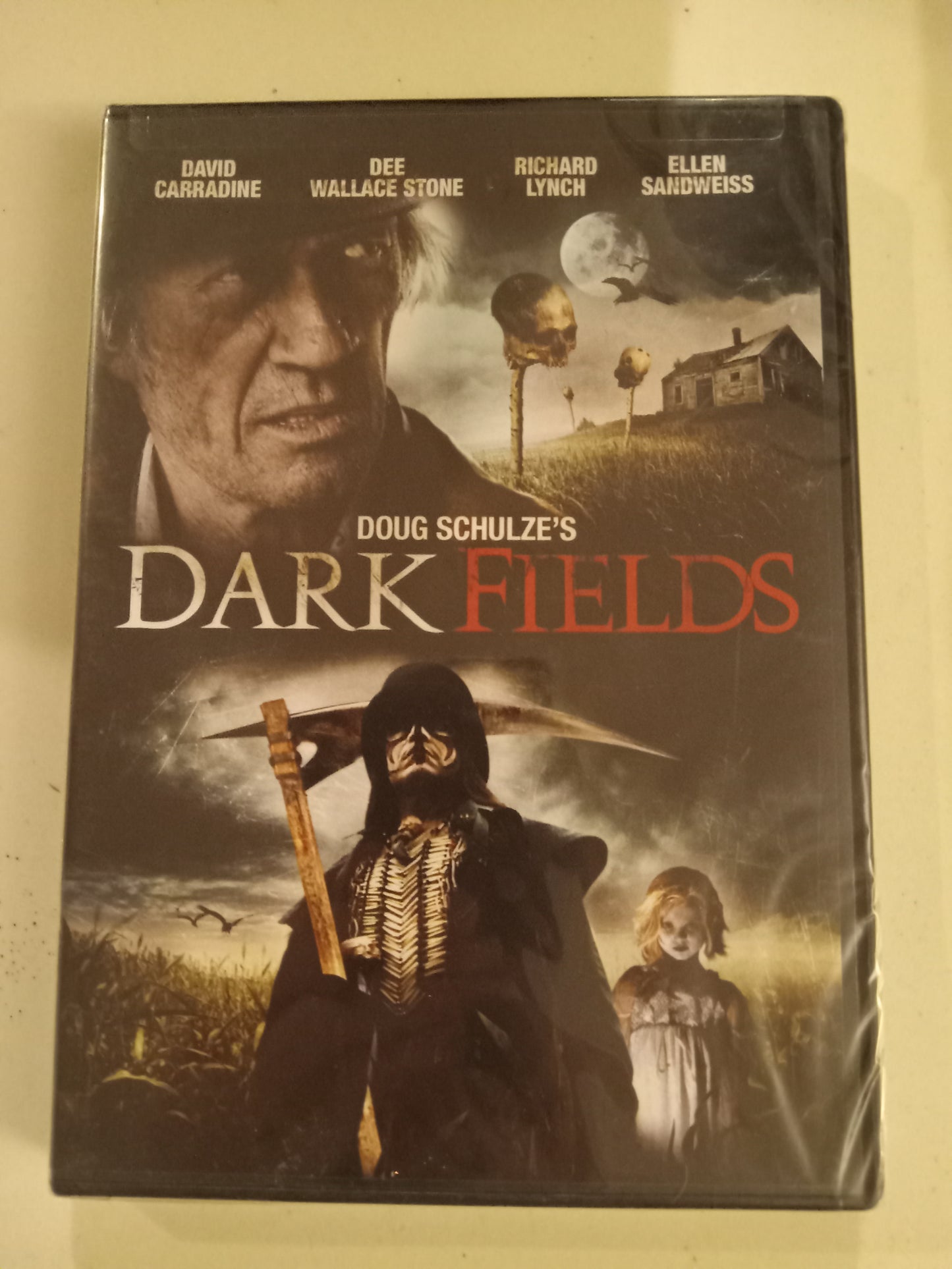 Dark Fields, DVD Movie, David Carradine Widescreen, Rated R, NEW