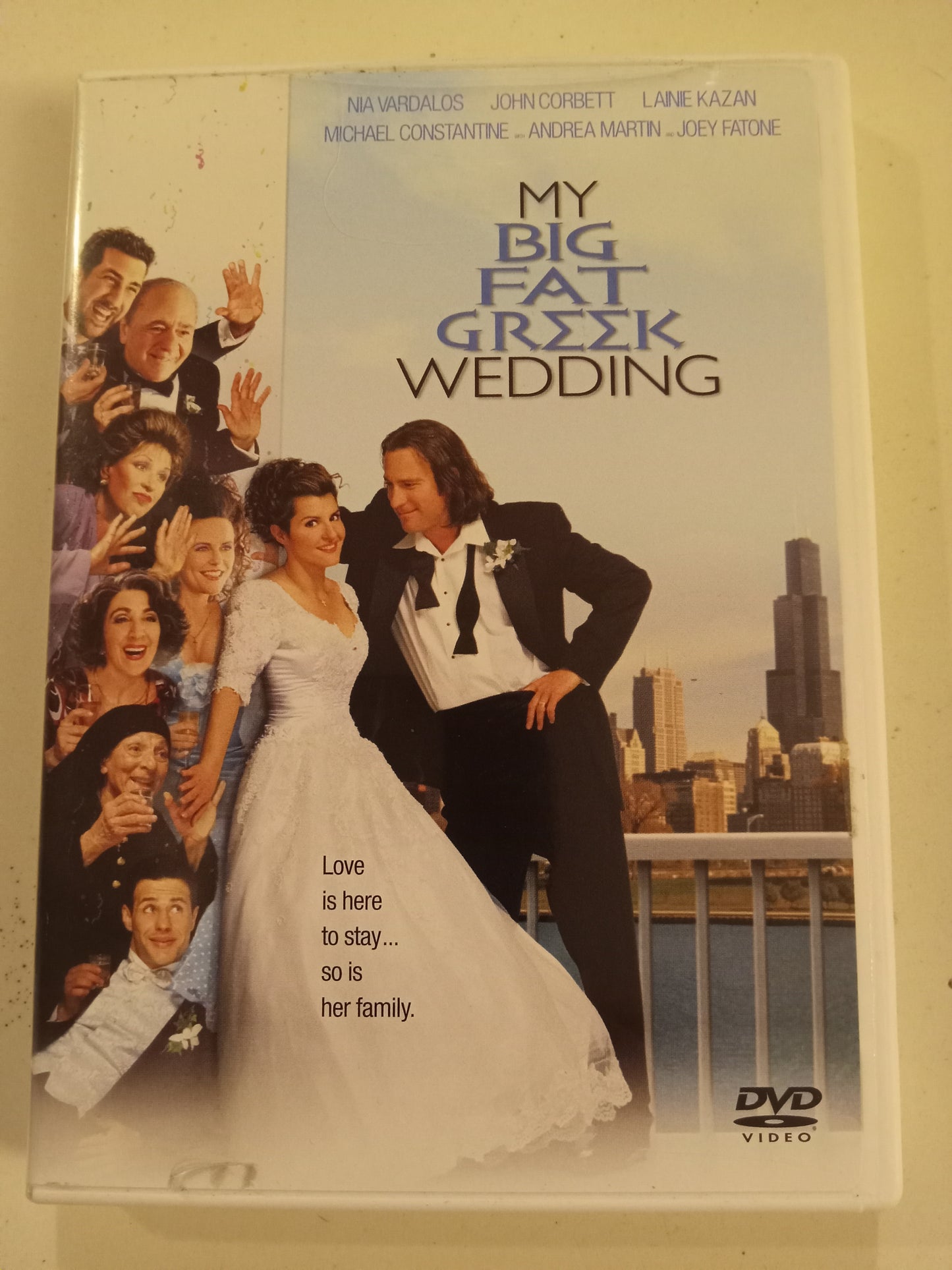 My Big Fat Greek Wedding, DVD Movie, Nia Vardalos Fullscreen&Widescreen, Rated PG, NEW/USED