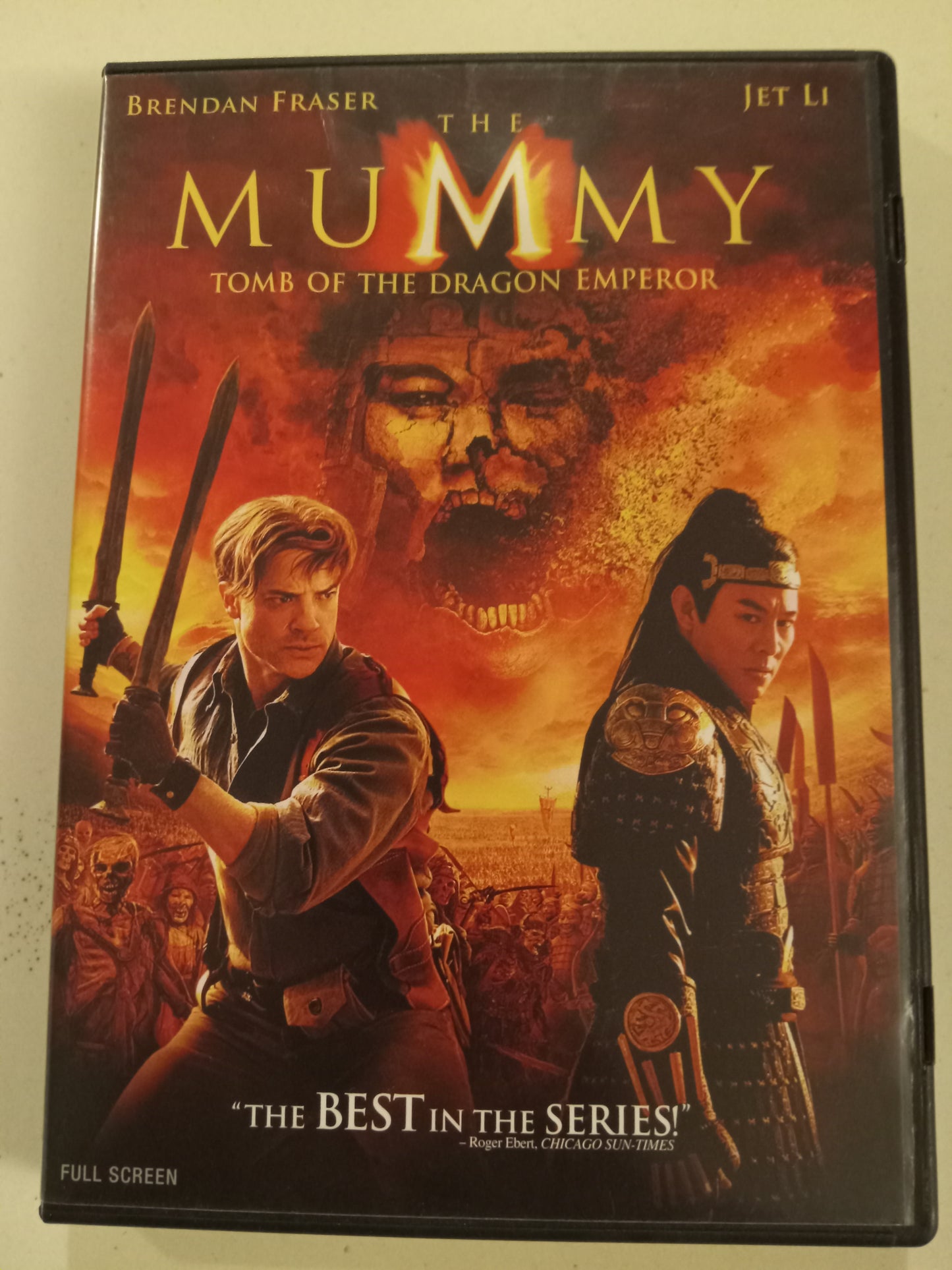 The Mummy Tomb Of The Dragon Emperor, DVD Movie, Brendan Fraser Widescreen/Fullscreen, 2 Disc Deluxe Ed. Rated PG-13, NEW/USED