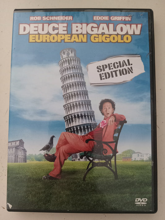 Deuce Bigalow, European Gigolo DVD Movie, Rob Schneider Special Ed/Assume the Position Ed. Widescreen, Rated PG-13, USED