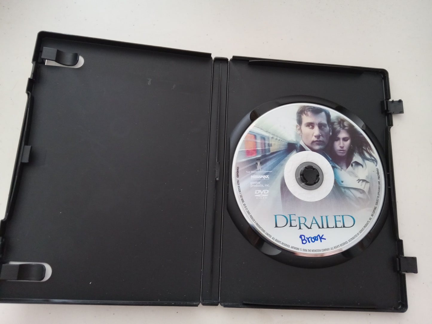 Derailed, DVD Movie, Clive Owen Widescreen/Fullscreen, Not Rated/R, USED