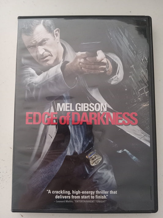 Edge Of Darkness, DVD Movie, Mel Gibson Widescreen, Rated PG-13, USED