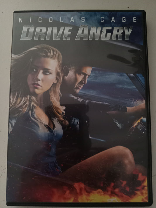 Drive Angry, DVD Movie, Nicholas Cage Widescreen, Rated R, USED