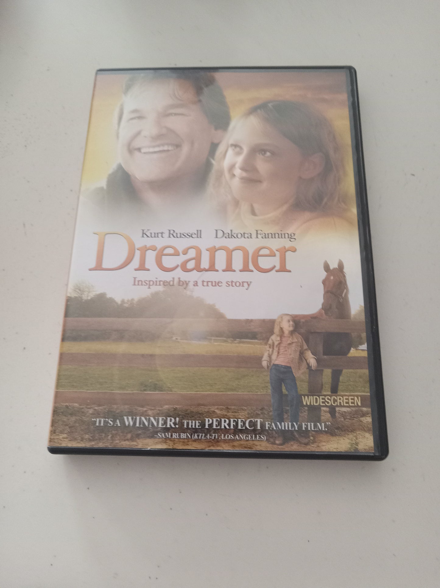 Dreamer, DVD Movie, Kurt Russell Widescreen, Rated PG, USED