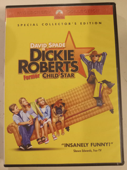 Dickie Roberts, Former Child Star, DVD Movie, David Spade Widescreen, Rated PG-13, USED