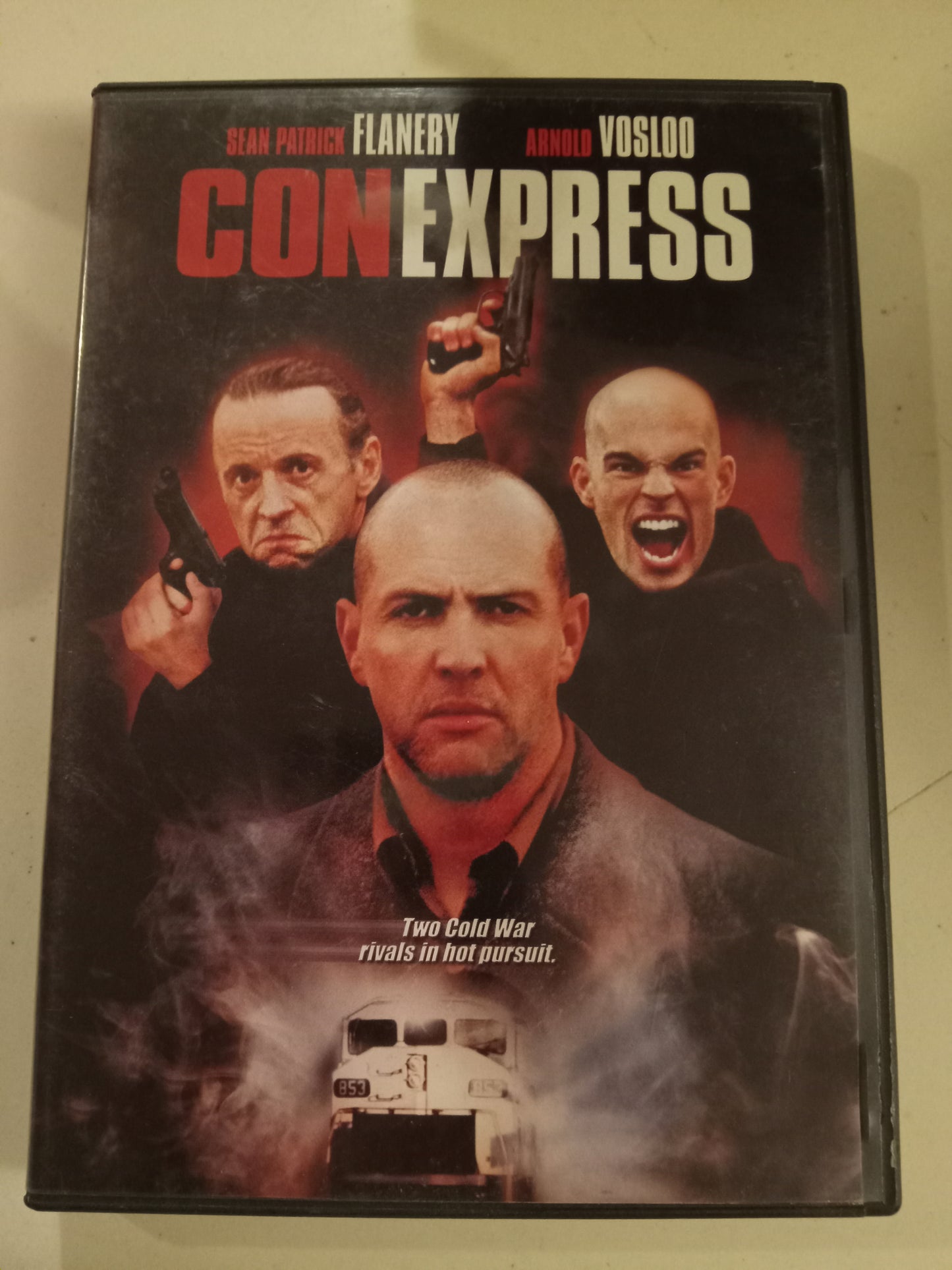 Con Express, DVD Movie, Sean Patrick Flanery Fullscreen, Not Rated, USED