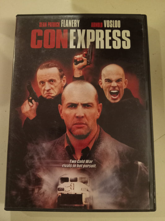 Con Express, DVD Movie, Sean Patrick Flanery Fullscreen, Not Rated, USED