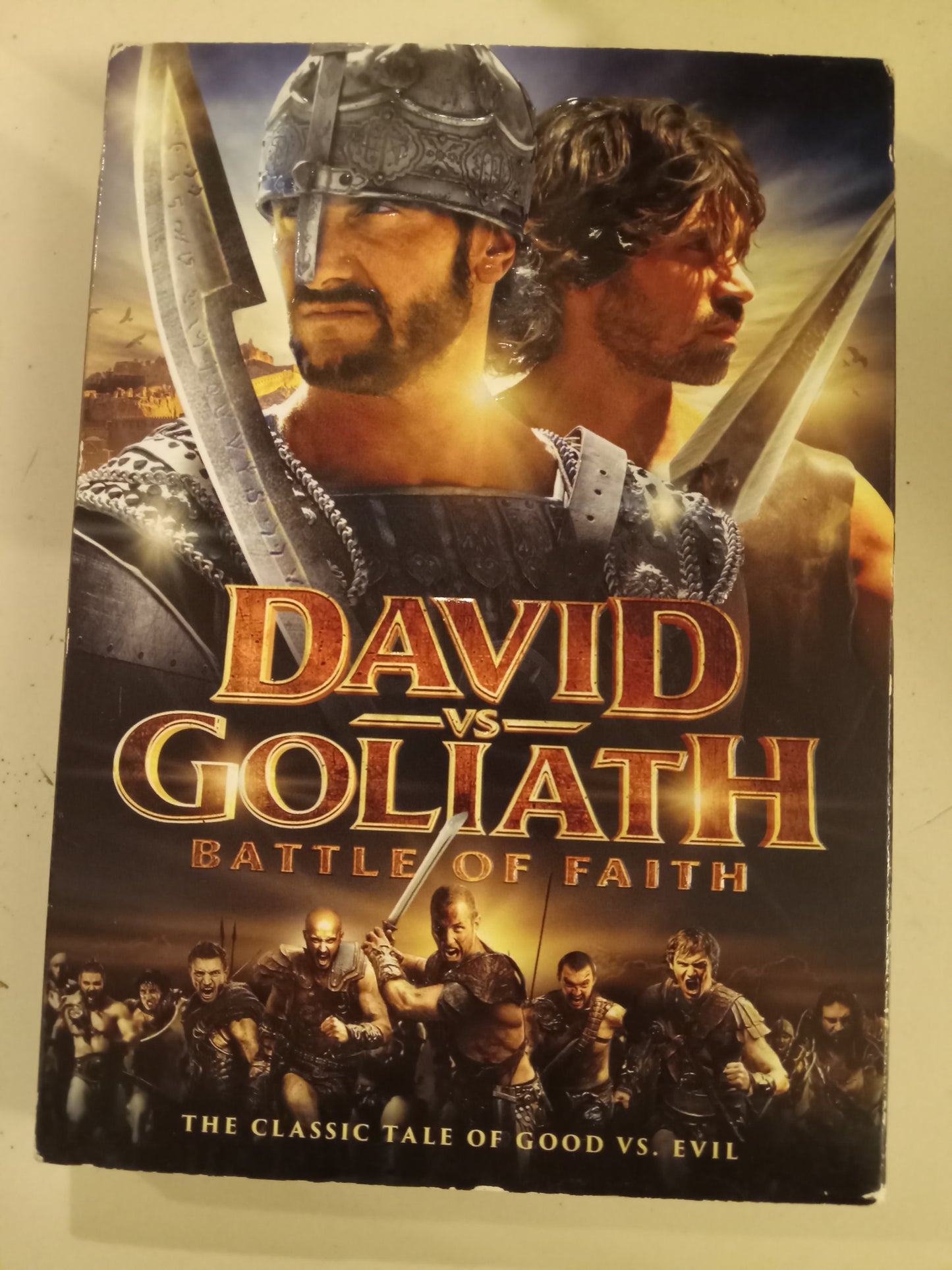 David Vs Goliath Battle Of Faith, DVD Movie, Matt Berberi Widescreen, Not Rated, Rare USED