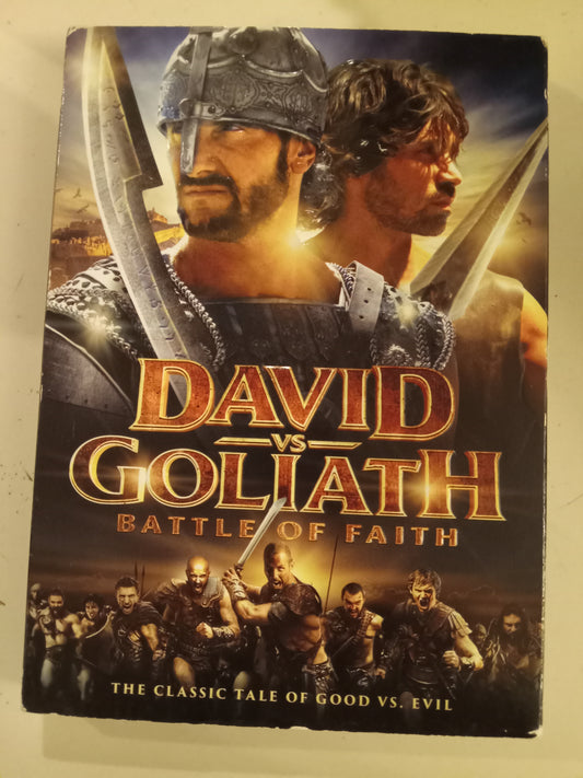 David Vs Goliath Battle Of Faith, DVD Movie, Matt Berberi Widescreen, Not Rated, Rare USED