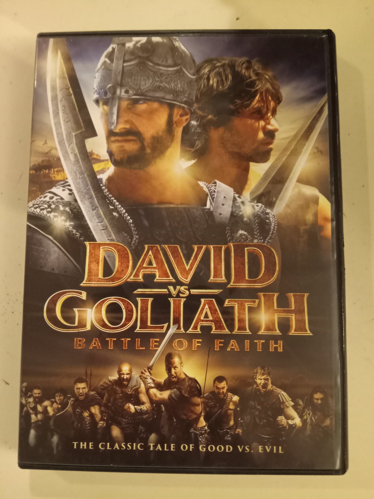 David Vs Goliath Battle Of Faith, DVD Movie, Matt Berberi Widescreen, Not Rated, Rare USED