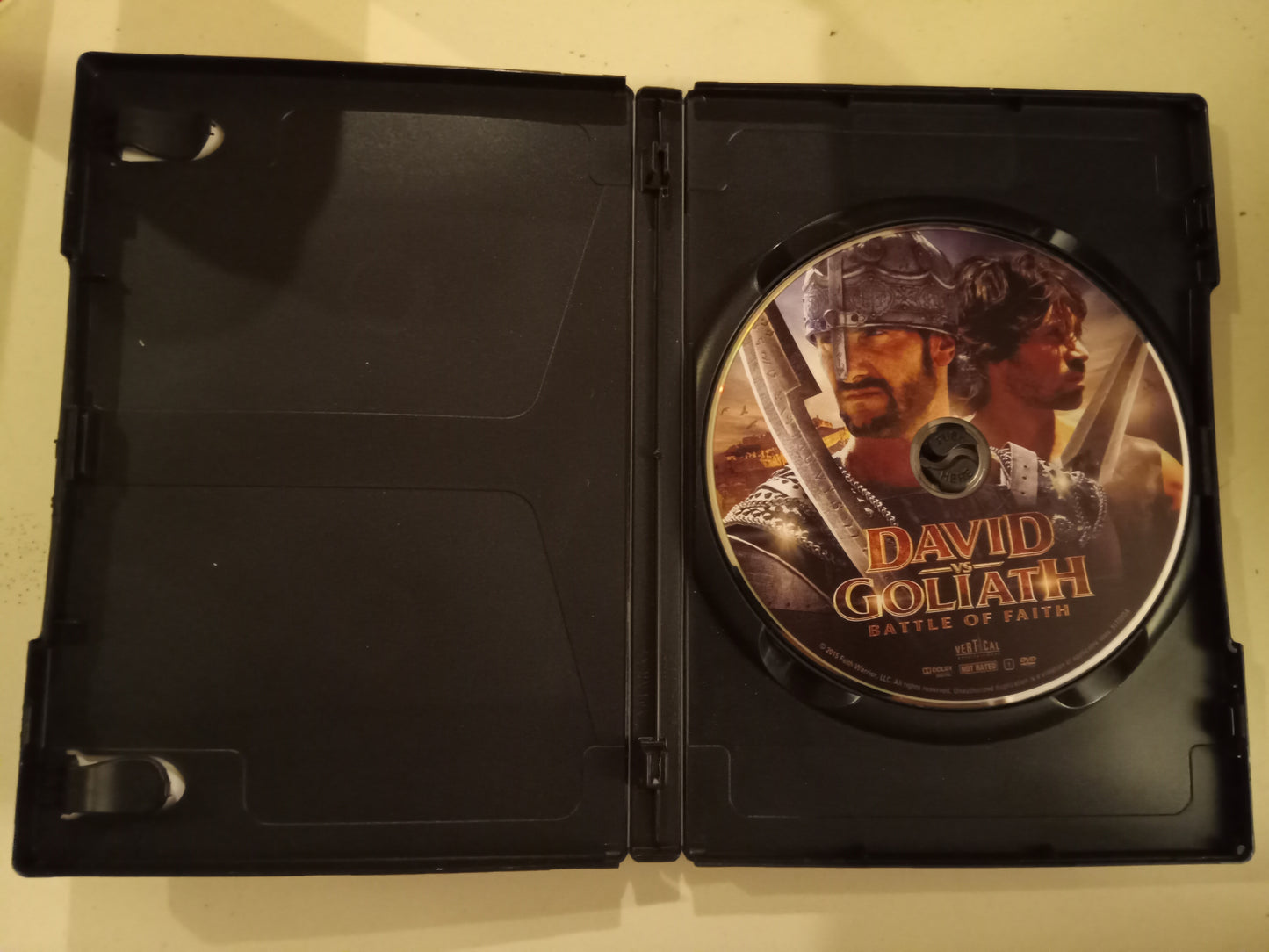 David Vs Goliath Battle Of Faith, DVD Movie, Matt Berberi Widescreen, Not Rated, Rare USED