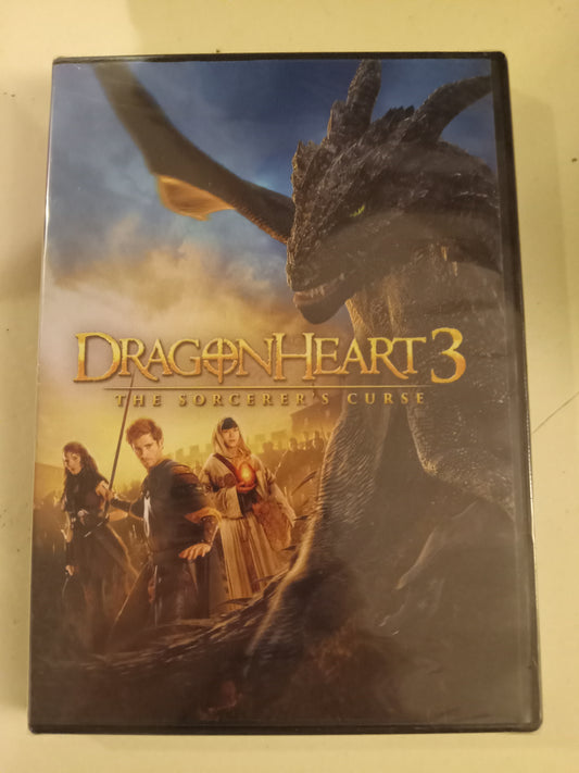 Dragon Heart 3 The Sorcerers Curse, DVD Movie, Julian Morris Widescreen, Rated PG-13, NEW