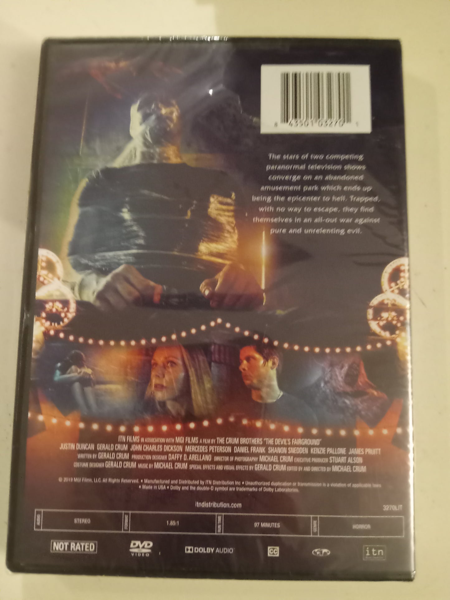 The Devil's Fairground, DVD Movie, Justin Duncan Fullscreen, Not Rated, NEW