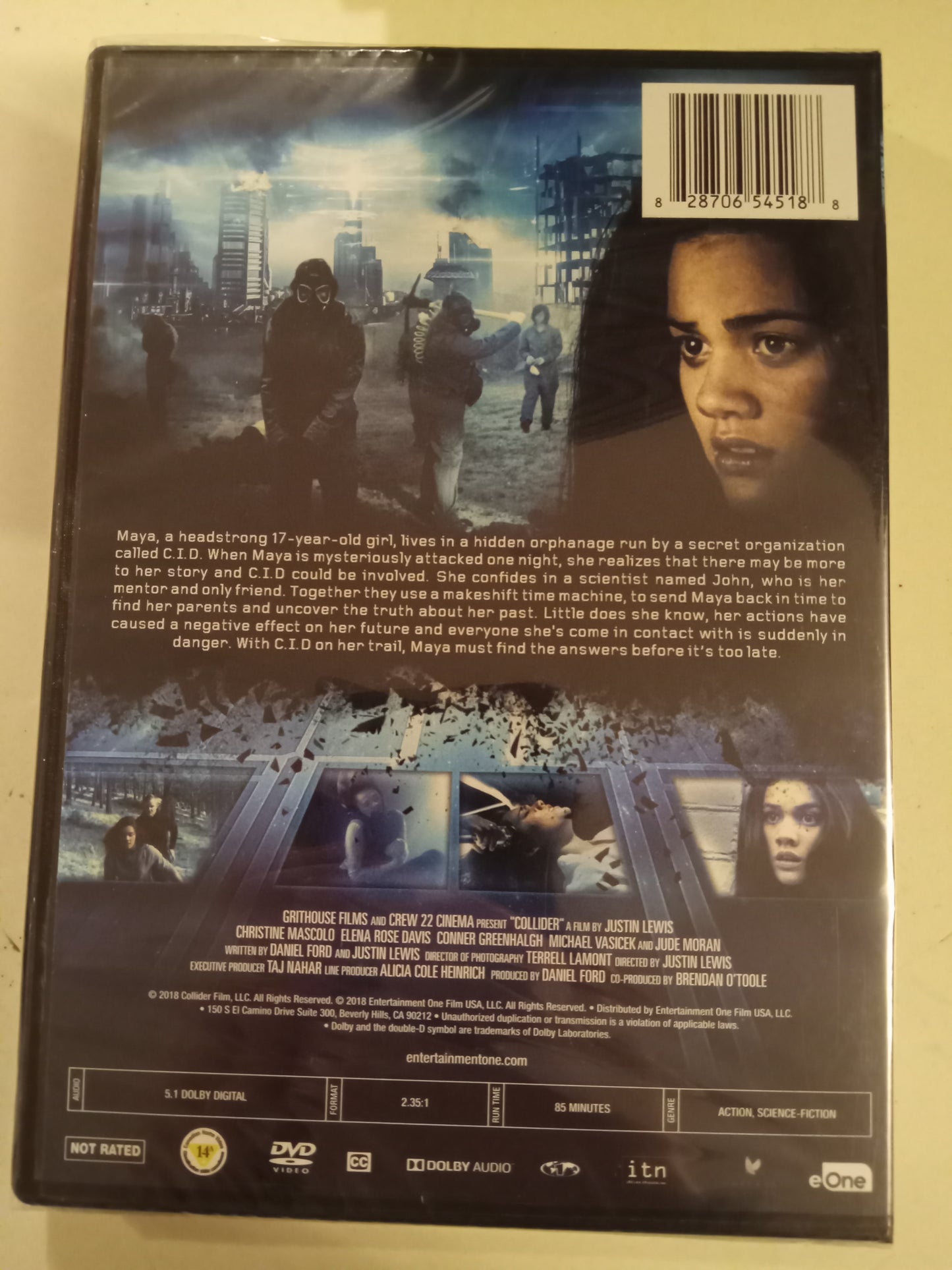 Collider, DVD Movie, Christine Mascold Widescreen, Not Rated, NEW