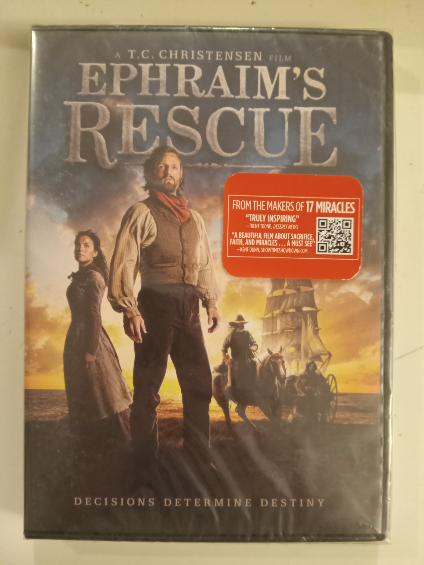 Ephraim's Rescue, DVD Movie, Darin Southam Widescreen, Rated PG, NEW/USED