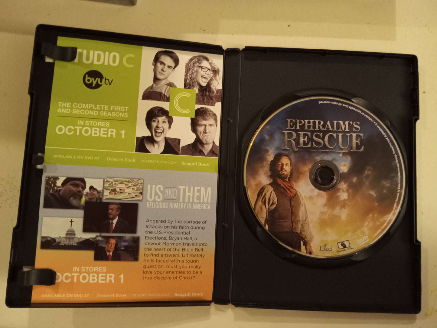 Ephraim's Rescue, DVD Movie, Darin Southam Widescreen, Rated PG, NEW/USED