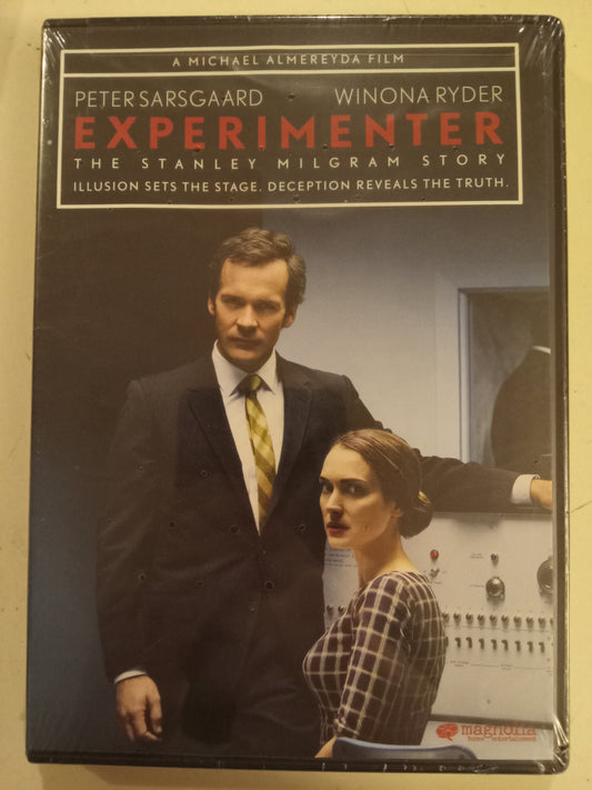 Experimenter, DVD Movie, Winona Ryder Widescreen, Rated PG-13, NEW